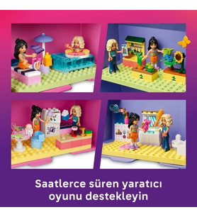 Yaratıcı Bebek Evi Bavulu Yapım Oyuncağı 42697