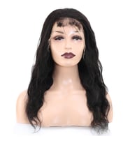 Front Lace Gerçek Tül Peruk Dalgalı  - Doğal - 60-65cm