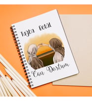 Can Dostum Kız Arkadaş Tasarımlı Kişiye Özel Defter