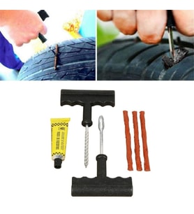 6 Parça Araba Motosiklet Otomobil Bisiklet Lastik Tamir Kiti Araç Bakım Seti (5343)