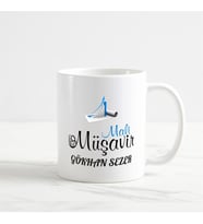 Mali Müşavir Kupa Bardak (2. Tasarım) (Beyaz)
