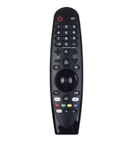TUNEX Lg Netflix-Prime Video-Movies Tuşlu Sihirli Kumanda Ses Komutusuz TR-507 (Siyah)