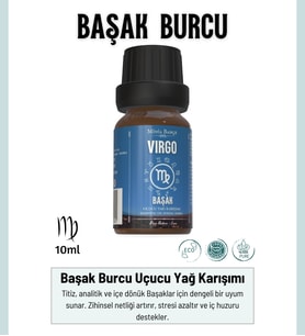 Başak Burcu - Virgo, Uçucu Yağ Karışımı, 10ml