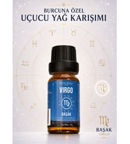 Başak Burcu Uçucu Yağ Karışımı – Lavanta, Okaliptüs, Sandal Ağacı, Greyfurt ve Adaçayı Uçucu Yağları, 10 ml