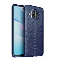 Xiaomi Redmi Note 9 Pro 5G Kılıf Pu-Deri Leather Pu Serisi Esnek Soft Ultra Protection (Lacivert)
