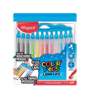 Maped Color'Peps Long Life Keçeli Kalem 12 Renk 845045