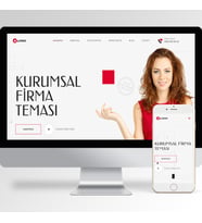 Hazır Kurumsal Web Sitesi Yazılımı V77