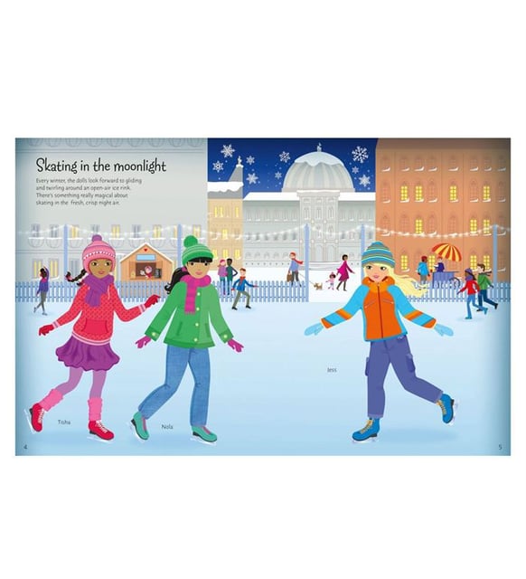 sticker dolly dressing winter wonderland Sticker Dolly Dressing Winter Wonderland by Fiona Watt Book Hero