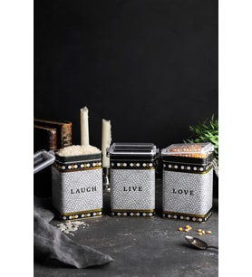 Dikdörtgen Kilitli Saklama Kabı 75x100x150 3 lü Set