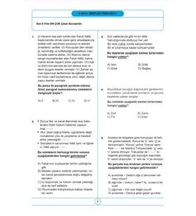 2026 9-10-11. Sınıf Bursluluk Sınav Seti (6 Fasikül Kitap)