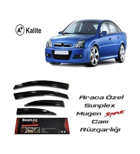 OPEL VECTRA C 2003-2009 4LU SUNPLEX CAM RÜZGARLIĞI