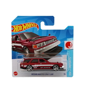 Masinuta Metalica Hot Wheels, Nissan Maxima Drift Car, 1:64, Visiniu
