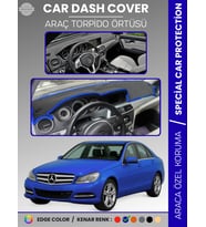 MERCEDES C CLASS W204 (2007-2014) Torpido Örtüsü Premium Kalite Özel Kesim UV Koruma