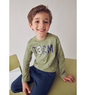 Mayoral Erkek Çocuk Sweatshirt Yeşil