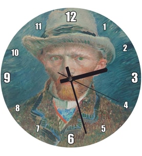 Cakatablo Vincent Van Gogh Kendi Portresi Duvar Saati