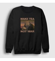 Presmono Unisex Siyah Iroh Make Tea Anime Avatar The Last Airbender Sweatshirt 262457tt