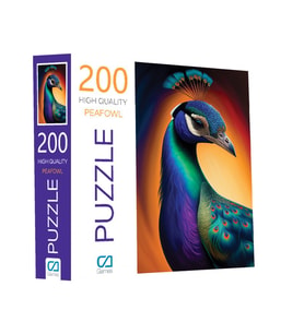 Tavus Kuşu Puzzle 200 Parça
