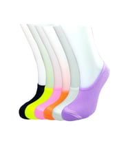 Mulvxbrf Brf02 6 Adet Canlı Renk Kadın Spor Babet Çorap (Mulvix)