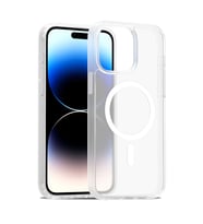 Northcity iPhone 15 Pro ile Uyumlu Jota MagSafe Şeffaf Kılıf - Çift Katmanlı Koruma