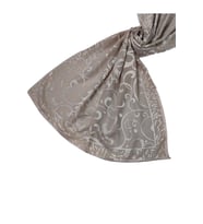 Mısırlı Eşarpları Etnik Desenli Devore Şal (Vizon)