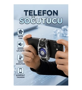 Aktif Fanlı Telefon Soğutucu Isınmayı Azaltan Kompakt Sistem