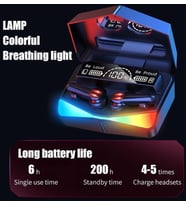 M28 Kablosuz Bluetooth 5.1 Kulak İçi Kulaklık Siyah