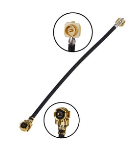 15cm Ipex1 Erkek İpex1 Dişi RF Bağlantı Kablosu Altın Kaplama RF Anten Mhf1 UFL U.FL Mini PCIe