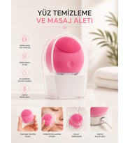 Yüz Temizleme Ve Masaj Aleti Tüm Cilt Tipleri İçin Uygun, Kan Dolaşımını Artıran