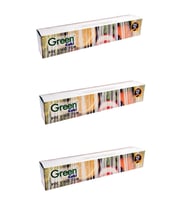 Green PVC Streç Film Folyo - Gıdaya Uygun - 9 Mikron - 45 Cm. x 300 Metre - 3 Paket