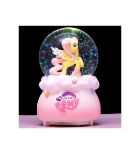 My Little Pony Işıklı Müzikli Orta Boy Kar Küresi Pembe