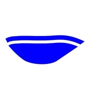 Cg Mavi Ön Çamurluk Sticker