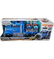KS Games Ctoys Taşıyıcı Tır ve Robota Dönüşüne Mini Araçlar Mavi