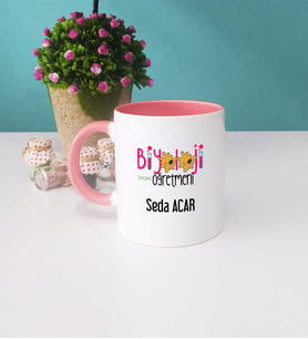 Biyoloji Öğretmeni Kupa Bardak Pembe