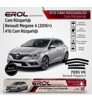 Renault Megane 4 (2016>) 4'lü Sedan Mugen Cam Rüzgarlığı