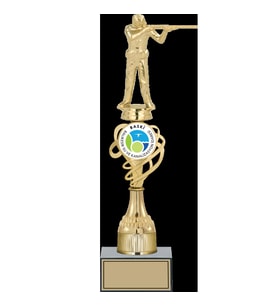 ODAK KUPA - Figürlü Kupalar - Atıcı Figürlü Kupalar FG-033 C - 37 cm