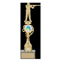 ODAK KUPA - Figürlü Kupalar - Atıcı Figürlü Kupalar FG-033 C - 37 cm