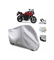 Yamaha Fz6 Fazer S2 (bağlantı Tokalı) Uyumlu SolarBlock Prime Motosiklet Brandası Örtüsü (Siyah)
