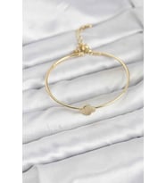 Yonca Model Gold Renk Kadın Bileklik 5886