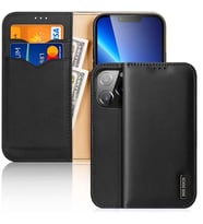Dux Ducis iPhone 13 Pro Max Kılıf Mıknatıslı Cüzdanlı Deri Kılıf Hivo Serie - SSSSSS5554-7