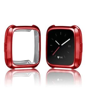 Fitbit Versa Ultra İnce Yumuşak Tpu Silikon Kılıf-(5775) - GLST6362-9027