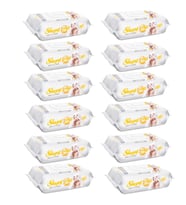 Sleepy Sensitive Islak Havlu 12 x 90'lı 12 Paket 1080 Yaprak