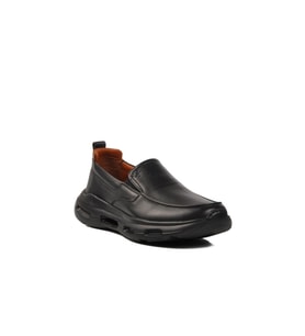 Siyah Hakiki Deri Erkek Sneaker 152-21399 M