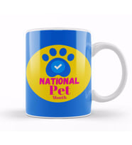 National Pet Month 2021 National Pet Month Kupa Bardak Porselen