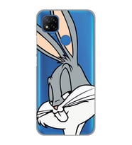 Redmi 9C / Redmi 10A Uyumlu Bugs Bunny Desenli Şeffaf Telefon Kılıfı