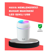 Mey İthalat® Kompakt Boyutlu Nemlendirici – 30-45ml/h Buhar Kapasiteli
