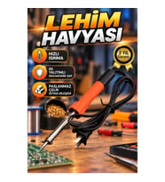 Ergonomik Isı Yalıtımlı Elektronik Lehimleme Havyası – Paslanmaz Çelik Isıtma Bileşenli