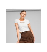 Kadın Grafik Baby Tee