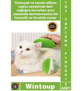 #Fırça Kedi Köpek Masaj Etkili Ergonomik Yumuşak Evcil Hayvan Silikon Tüy Toplama Yıkama Fırçası