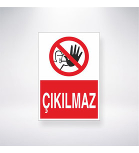 Çıkılmaz 21x28 Arkası Yapışkanlı Levha