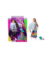 Barbie Extra - Renkli Ceketli Bebek GYJ78